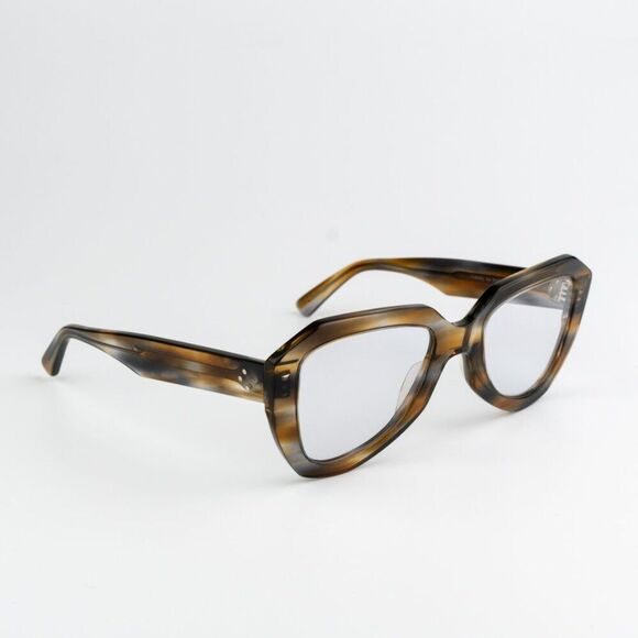 NEW Celine CL40046U 55A Shiny Coloured Havana Smoke Photochromatic Sunglasses - Picture 1 of 12